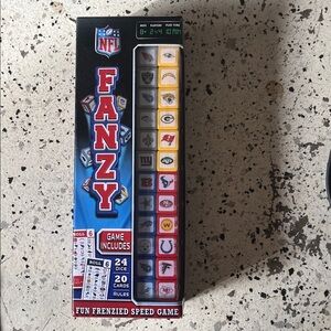 New MLB Fanzy game featuring 24 dice, 20 cards, For 2-4 players ages 8+